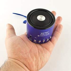 Bluetooth колонка WS-Q9 (синий)